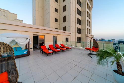 Dubai JBR Amaz Penthouse front sea 5 plus 1 Bdr private Climatized pool — 4-Star Luxury Hotel in Dubai, United Arab Emirates