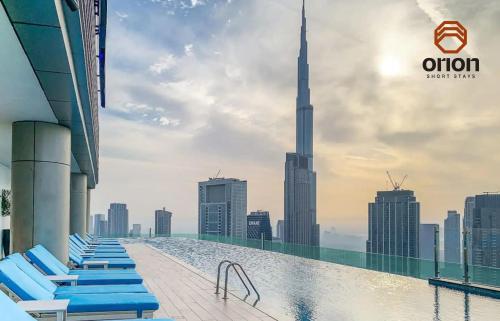 Luxury 2 Bed in Paramount Midtown Hotel Full Burj Khalifa Views 64th Floor Pool & Burj Views — 4-Star Luxury Hotel in Dubai, United Arab Emirates