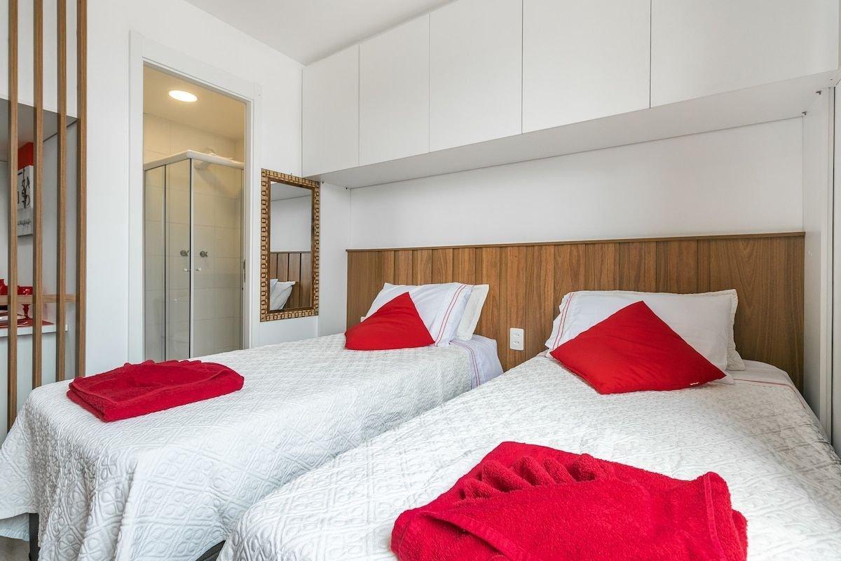 Impactante Studio no Brás com Piscina Metrô Brás — 4-Star Luxury Hotel in Sao Paulo, Brasil