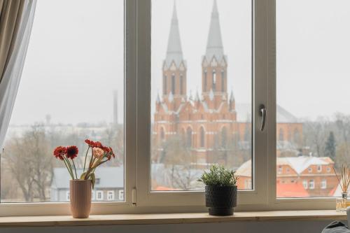 Old Town view Apartment in city center — 4-Star Luxury Hotel in Anyksciai, Lithuania