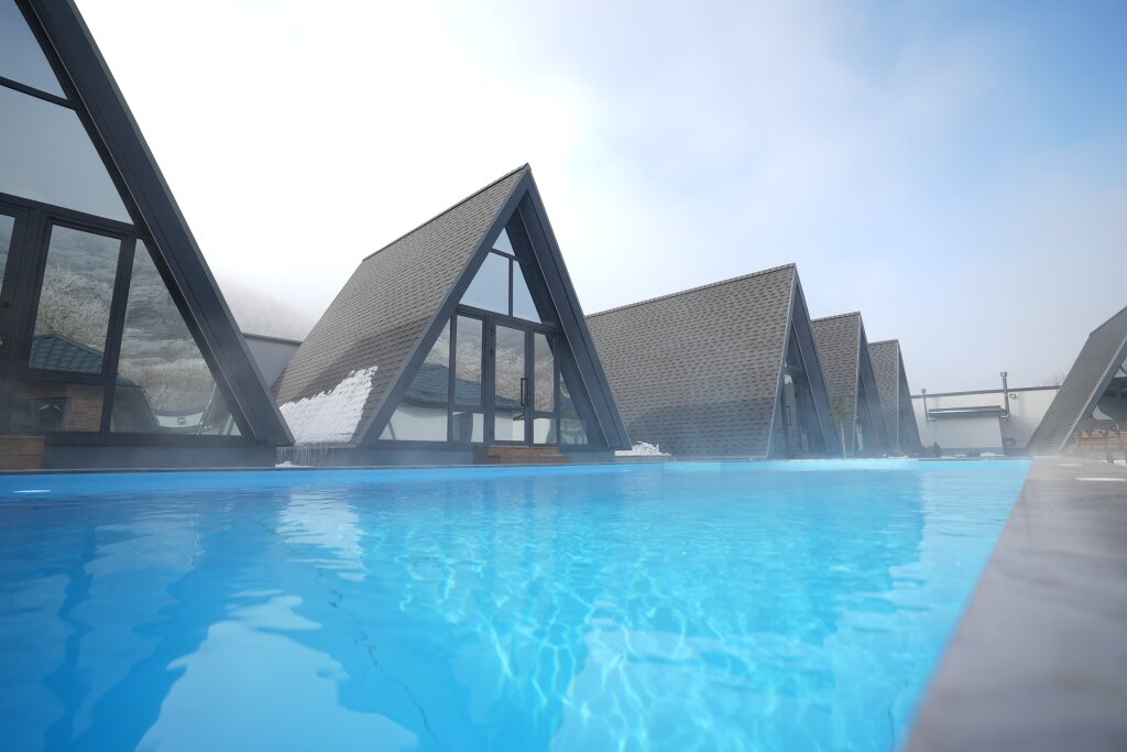 Hills in Unknown City, Russia