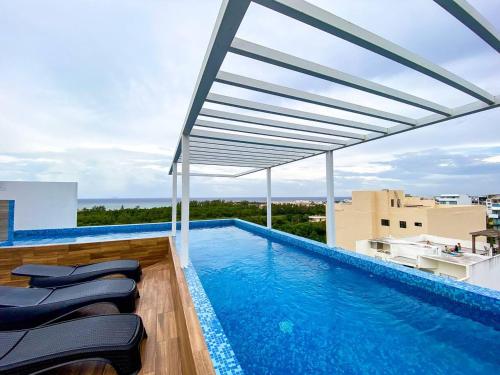 XKAA Best Studio at 5th Ave with Pool Gym Steps to Beach — 4-Star Luxury Hotel in Playa Del Carmen, Mexico