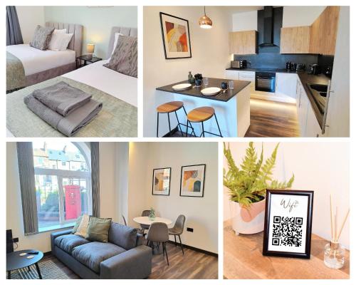 Modern Bright 3 Bedroom Apartment In Converted Brewery With Secure Undercover Gated Parking — 4-Star Luxury Hotel in Kingston Upon Hull, United Kingdom