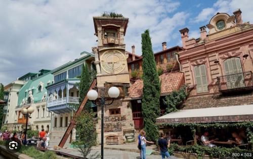 House near Gabriadze teatre