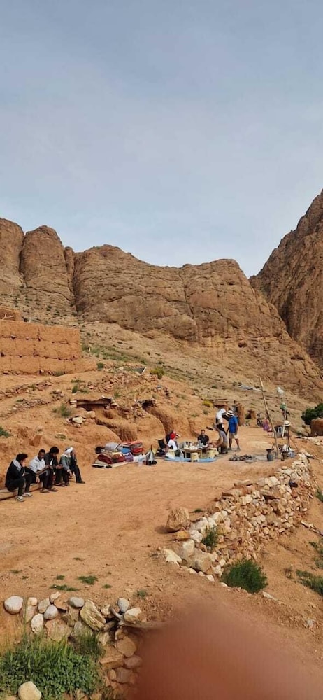 Amlal Kasbah in Unknown City, Morocco
