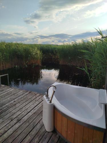 Pfahlbau Sunset I Toplage Elektroboot inklusive in Rust, Austria