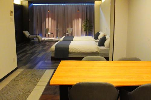 Kototoki Ren 201 Superior Twin room in Hiroshima, Japan