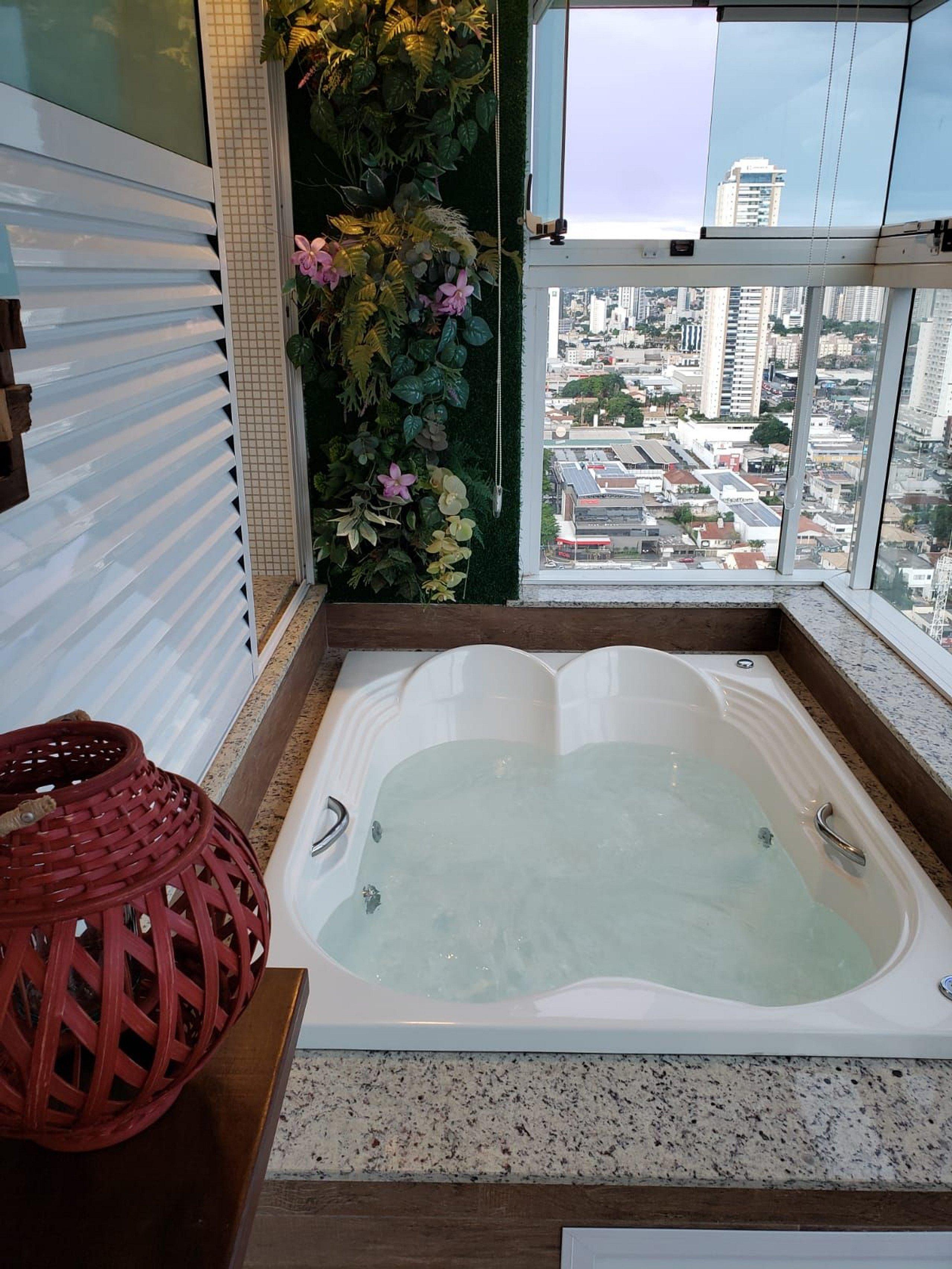 Banho de Lua Vaca Brava Jacuzzi na Varanda - last minute hotel in Goiania