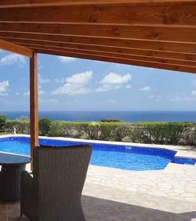 Cliffside Villa with Panoramic Sea Views & Heated Pool Option — 4-Star Luxury Hotel in Pissouri, Cyprus