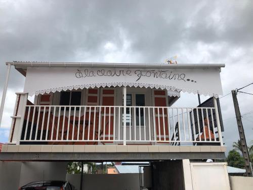 A La Claire Fontaine in Sainte-Suzanne, Réunion