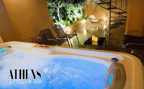 Classic Residence A3 apt 4ppl with Jacuzzi — 4-Star Luxury Hotel in Athens, Greece