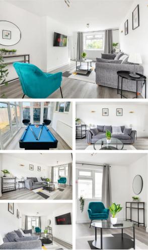Kent Haven 3 bed house Games room and Parking — 4-Star Luxury Hotel in Gravesend, United Kingdom