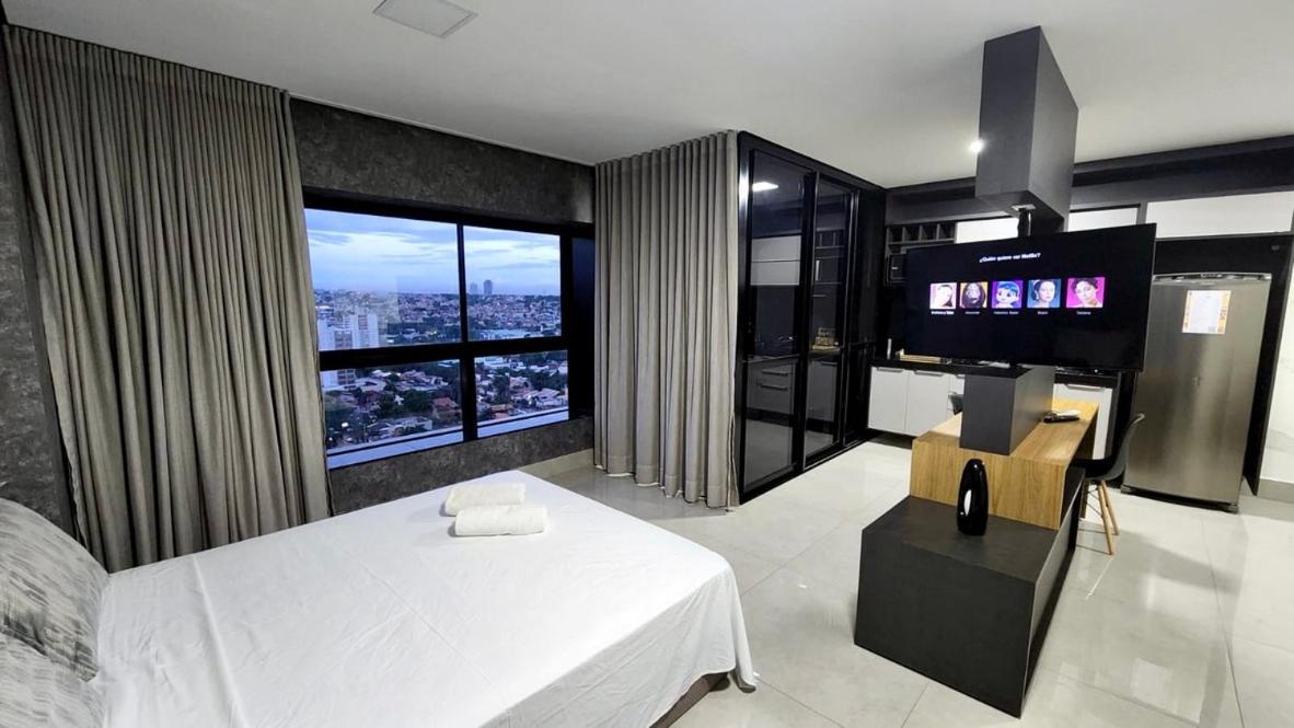 Estúdio Alto e Aconchegante no 18º andar — 4-Star Luxury Hotel in Campo Grande, Brasil
