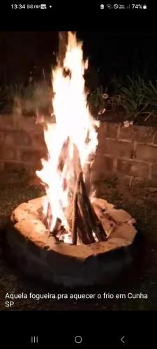 Chales 03 Canário Fogo in Cunha, Brasil