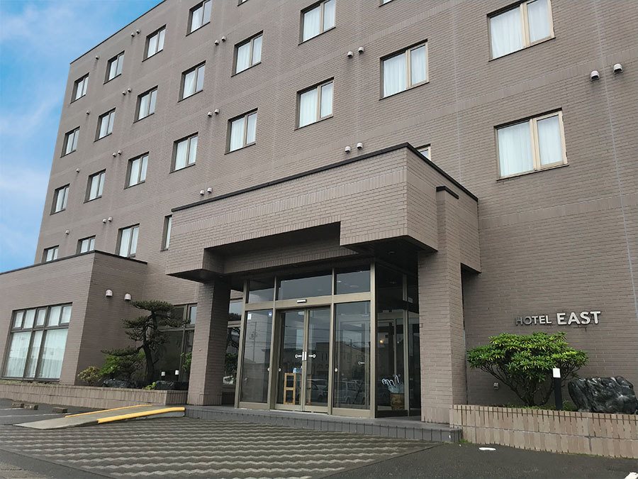Hotel East in Otaru, Japan