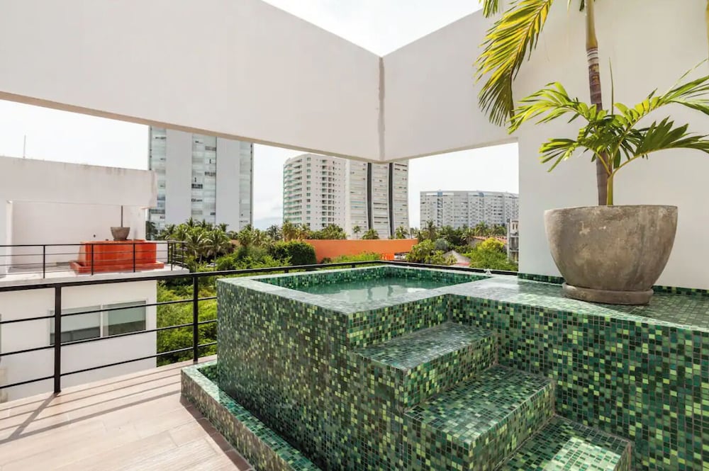 Rooftop pool