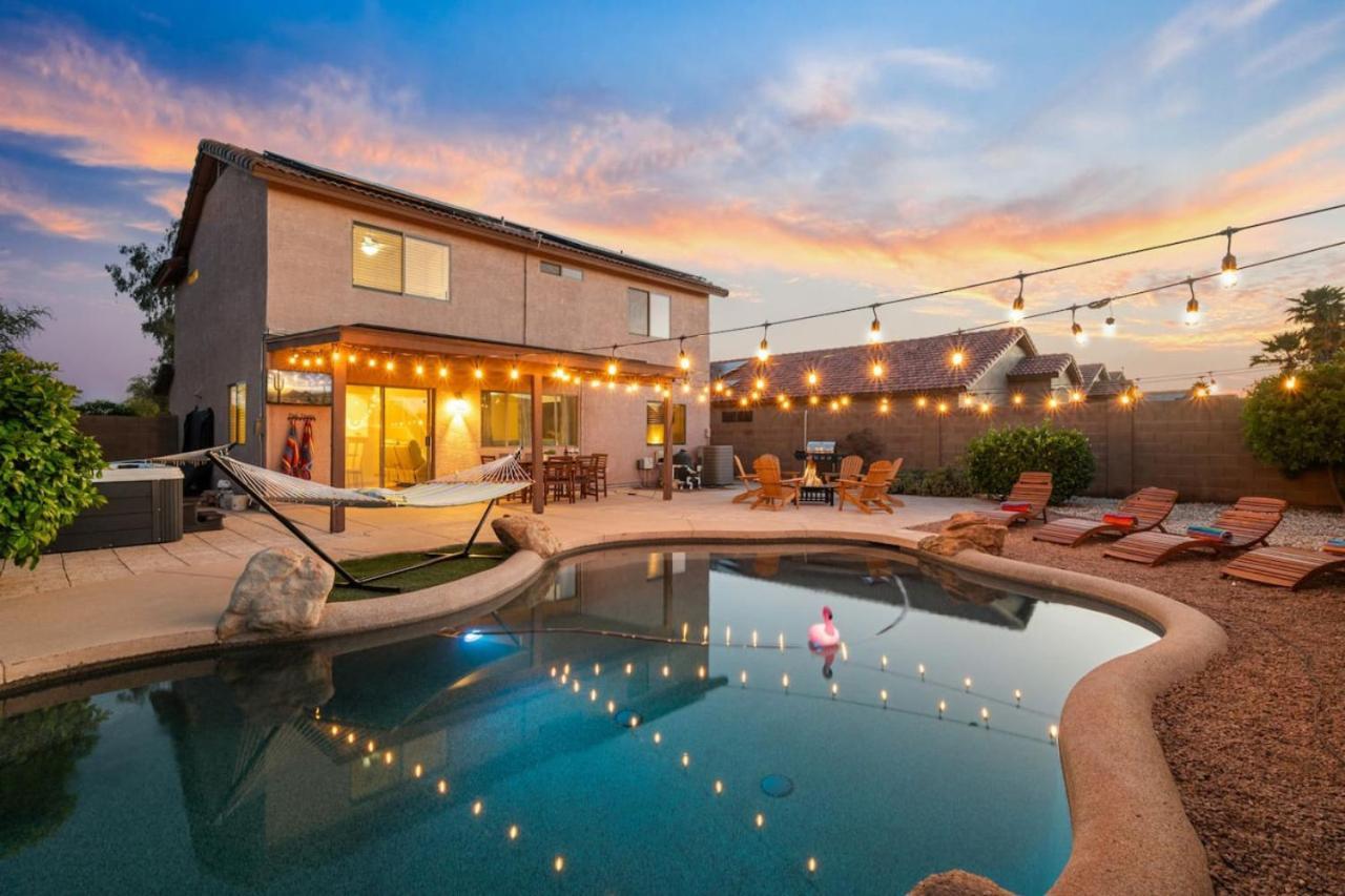 Sunlit Sandscape Villa Private Sauna Heated Pool Hot Tub Hosted By Relaxtay — 4-Star Luxury Hotel in Casa Grande, United States