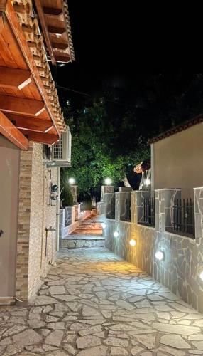 Golden Island in Unknown City, Greece