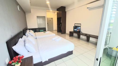 Aeropod 5B Near Airport 2 Queen Bed Netflix Free Parking — 4-Star Luxury Hotel in Kota Kinabalu, Malaysia