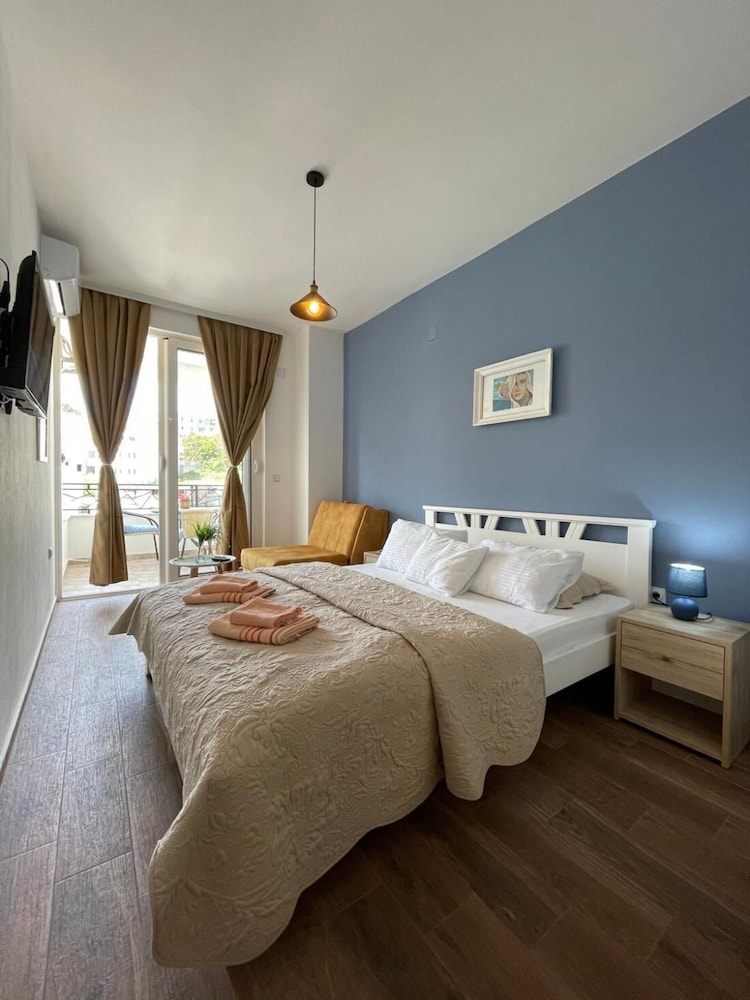 Room blue Studio With Sea View in Ulcinj, Montenegro