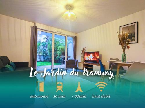 Le Jardin Du Tramway 30 Min De Paris — Bezons