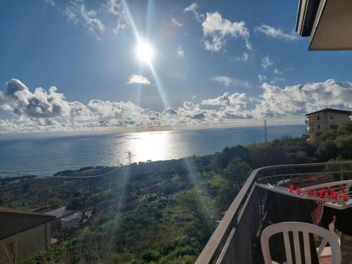 Balcony Golfo di Gioia SunsetViews AuthenticItaly — 4-Star Luxury Hotel in Joppolo Giancaxio, Italy