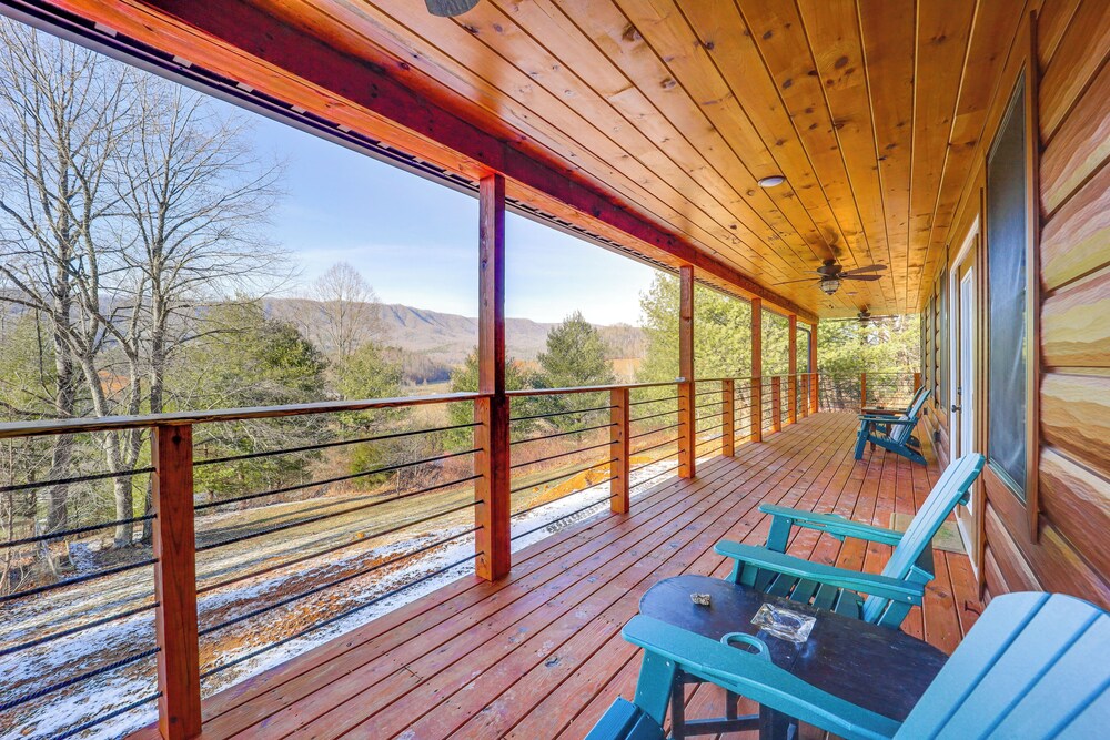 1 Mi to Watauga Lake Modern & Rustic Mtn Hideaway — hotel in Butler