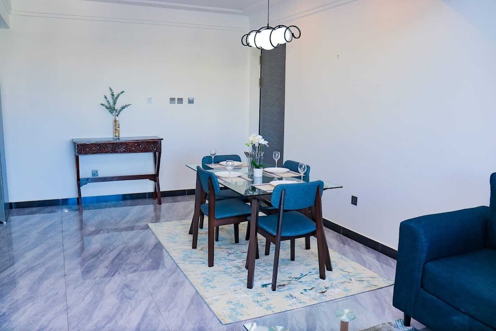 Celestial Modernly Furnished Two Bedroom Apartment With Amazing City Views Swimming Pool Children Playground Ample Private Parking Space And Rooftop Chill Spot