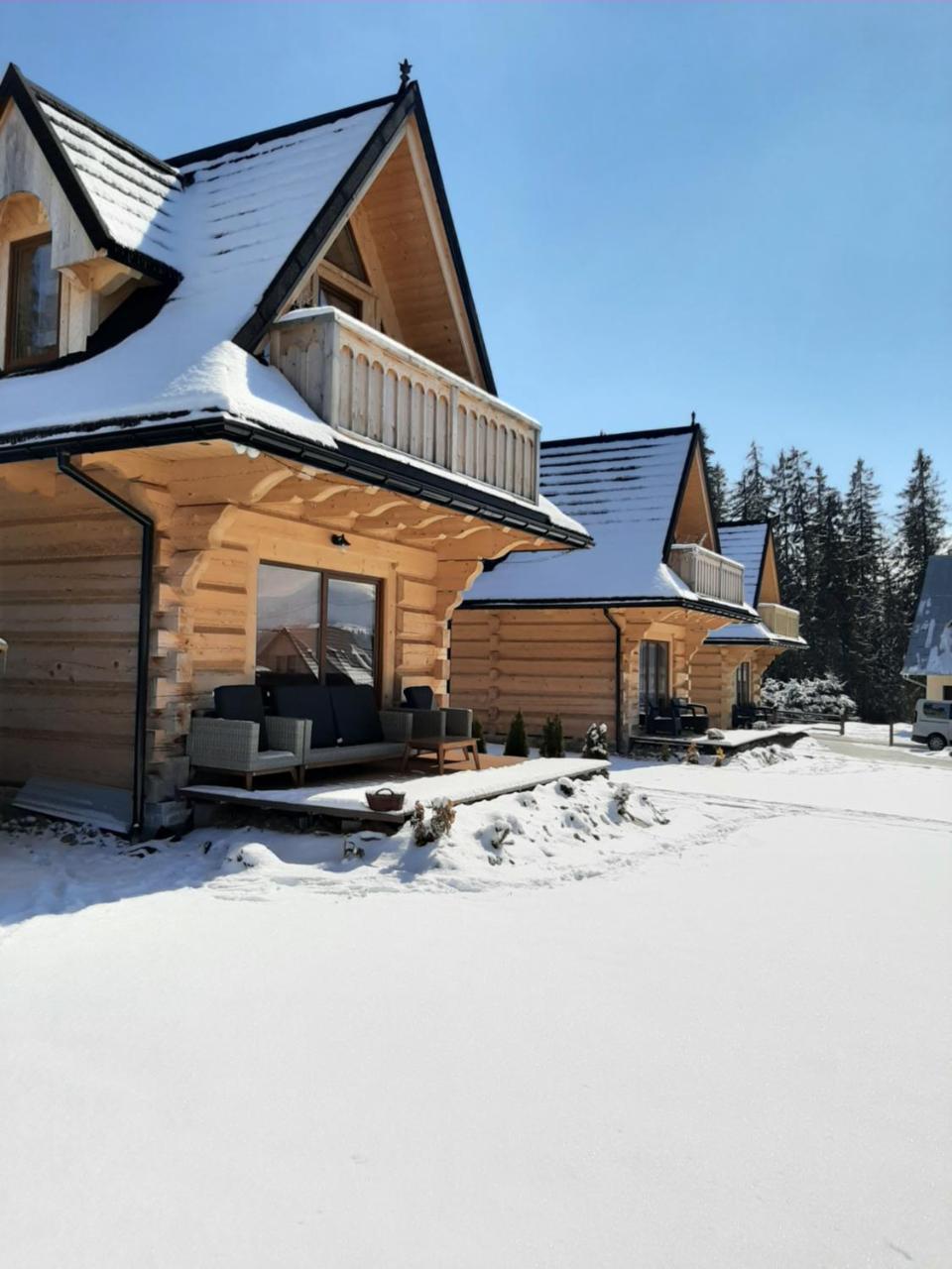 Domki Malcykówka z Jacuzzi na wyłączność in Poronin, Poland