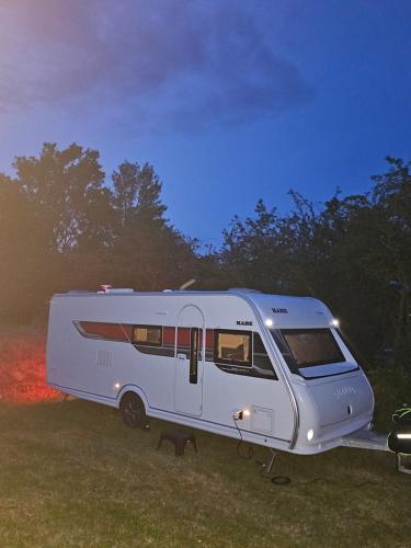 Wohnwagen am See in Nordhausen, Germany
