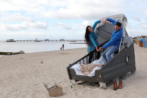 Schlafstrandkorb Nr 2 in Kellenhusen, Germany