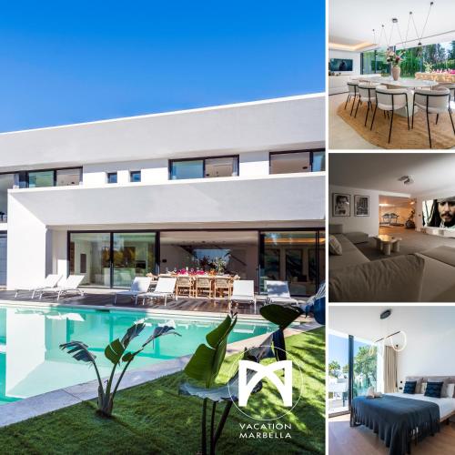 Vacation Marbella I Villa La Moderne Sparkling Heated Pool Private Gym Cine Room Arcade Machines — 4-Star Luxury Hotel in Marbella, Spain