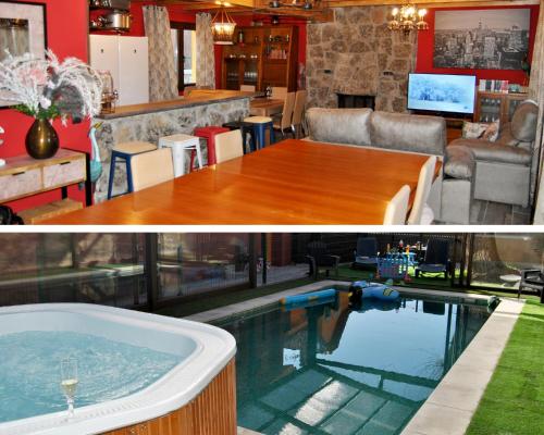 Casa Rural Mansion Alejandra con piscina y jacuzzi — 4-Star Luxury Hotel in Collado Mediano, Spain