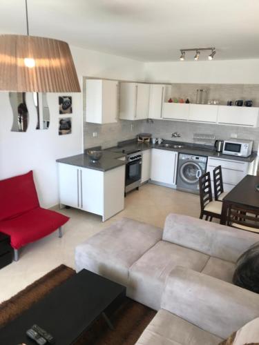 Amwaj Northern Coast Sidi Abdel Rahman penthouse pool and sea view in Al `Alamayn, Egypt