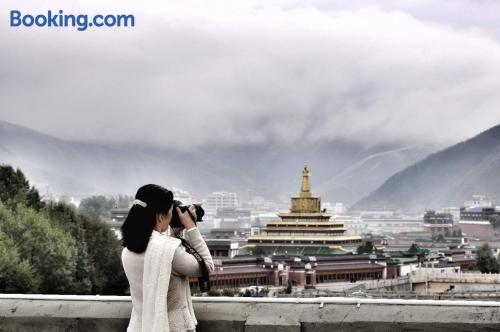 Tibetan Family in Labuleng, People's Republic of China