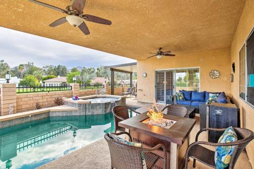 PoolandSpa Theater Room and Views Palm Desert Home — 4-Star Luxury Hotel in Palm Desert, United States