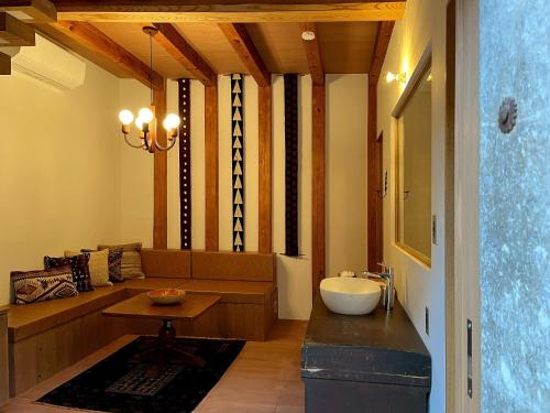 The Bath and Bed Tateyama in Toyama, Japan