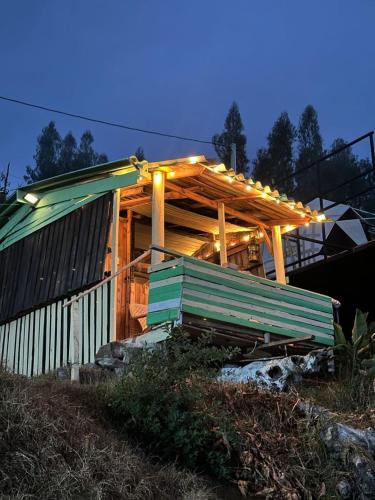 Glamping colina campestre ecológica in Duitama, Colombia