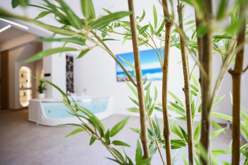 Hellenic Suites Afrodite Jacuzzi & Fireplace — 4-Star Luxury Hotel in Athens, Greece