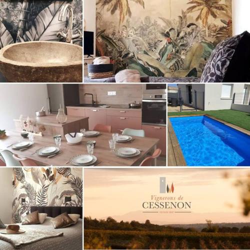 ღ L'Orb Enchanté Piscine chauffée Clim Netflix - last minute hotel in Unknown City