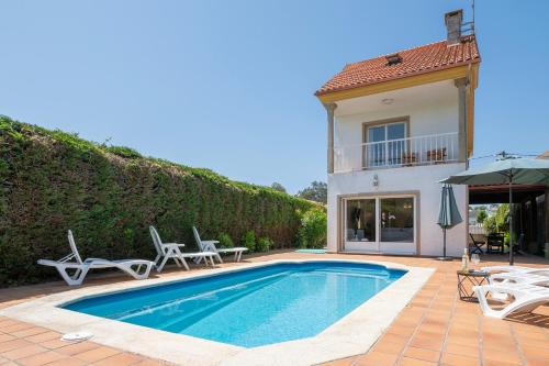 Major Beach and Lake in Pontevedra, Spain