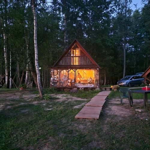 Mini saunahouse in Unknown City, Latvia