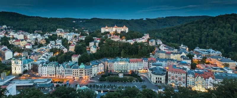 Interhotel Central in Karlovy Vary, Czech Republic