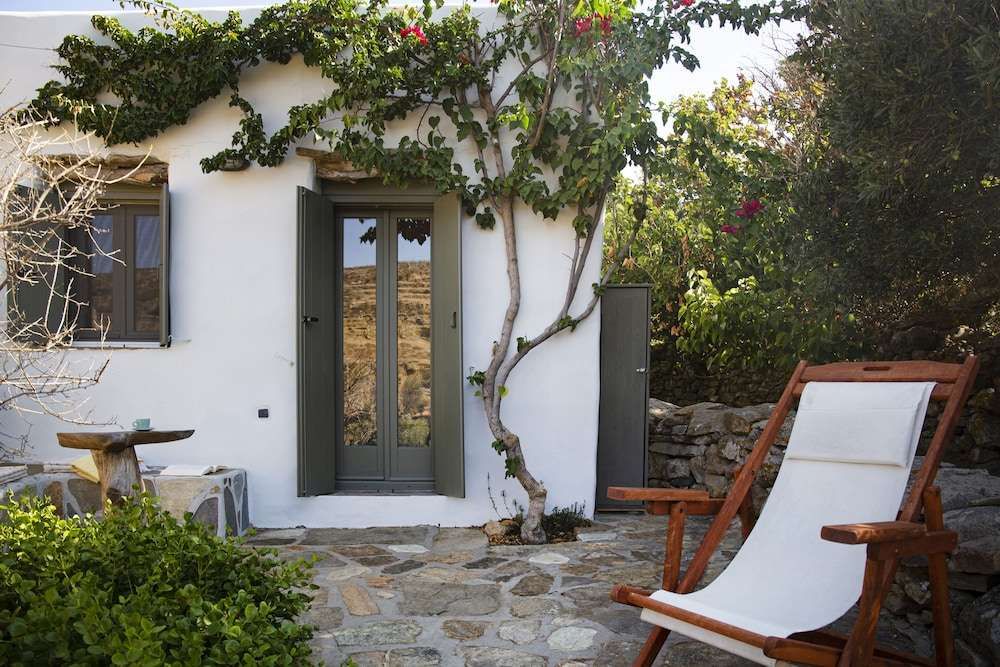 Under the Linden Tree Tinos in Tinos, Greece