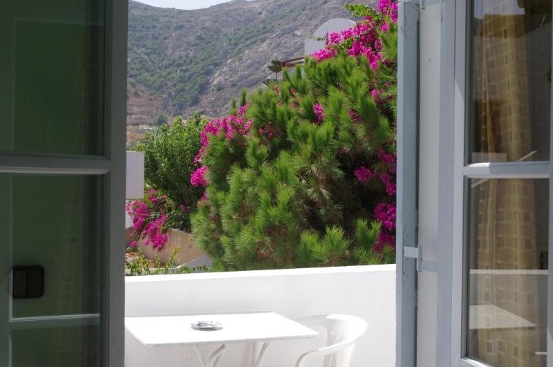 Santorini Houses in Emporeio, Greece