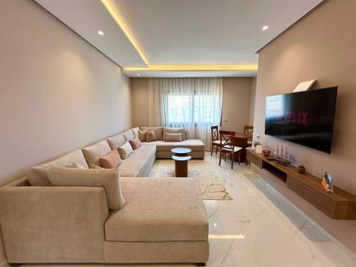 Modern Haven Balcony & Beach access — 4-Star Luxury Hotel in Tangier, Morocco
