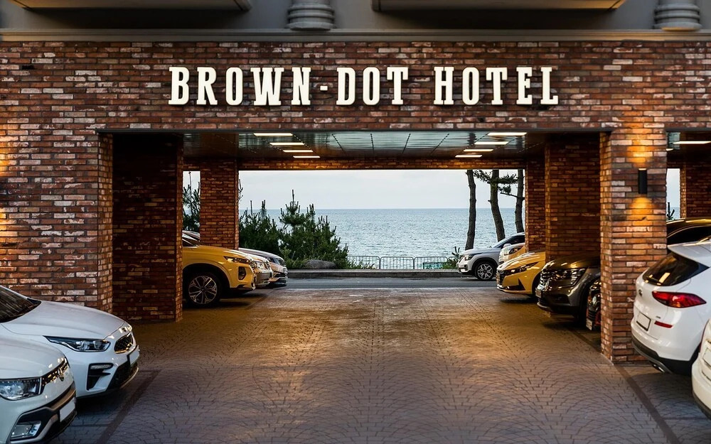 Brown Dot Gangneung Gyeongpo in Gangneung, South Korea