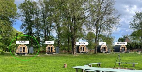 Gościn nad Drawą Glamping — hotel in Drawno