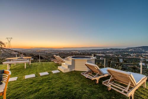 Kedria Lounge and infinity sea view residence — 4-Star Luxury Hotel in Nerokouros, Greece