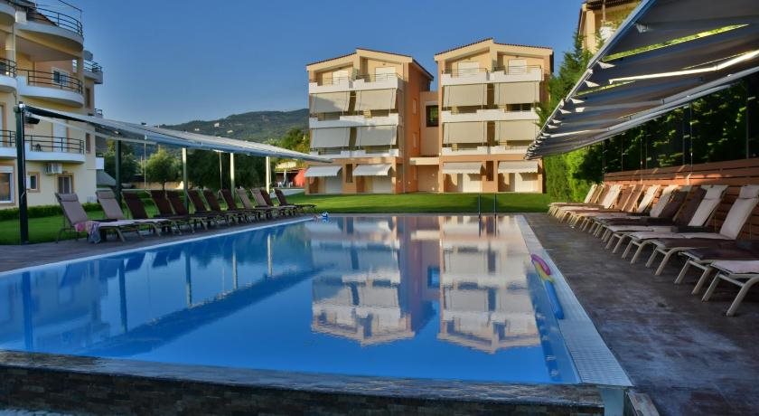 Anilio Plaza in Zacharo, Greece